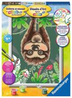 Ravensburger schilderen op nummer - luiaard