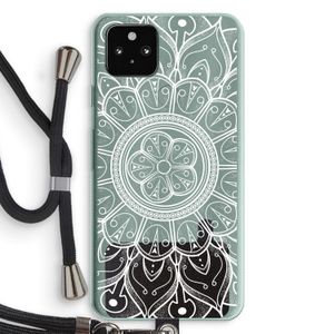 Roses Are Red: Pixel 5a 5G Transparant Hoesje met koord