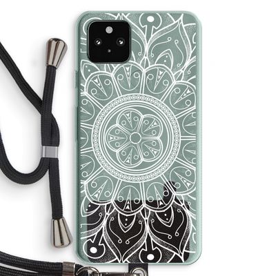 Roses Are Red: Pixel 5a 5G Transparant Hoesje met koord