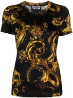 Versace Jeans Couture t-shirt Watercolour Couture en coton - Noir - thumbnail