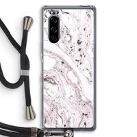 Mengelmoes: Sony Xperia 5 Transparant Hoesje met koord