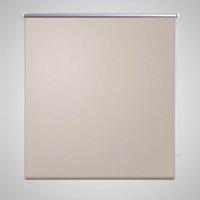 VidaXL Rolgordijn verduisterend 40 x 100 cm beige