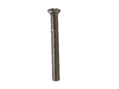 Patentbout staal vernikkeld M4x45mm
