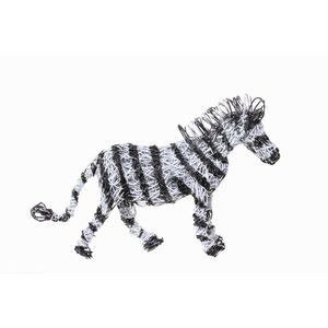 Beeld van IJzerdraad -Zebra