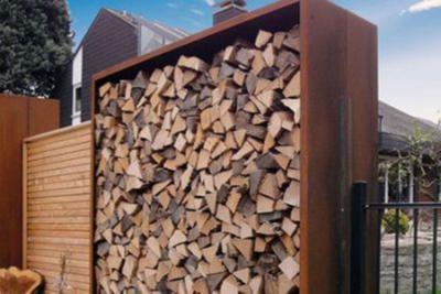 Houtopslag Egura 100x38,5x150 cm - Geroba