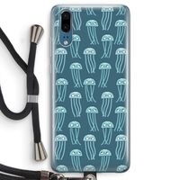 Kwallie: Huawei P20 Transparant Hoesje met koord Kwallie: Huawei P20 Transparant Hoesje met koord