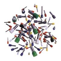 LAPP 61801770 Adereindhulzen 2.5 mm² Deels geïsoleerd Blauw 500 stuk(s)
