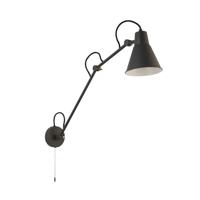 Searchlight Uitklapbare wandlampSwing Arm antraciet - 7403GY
