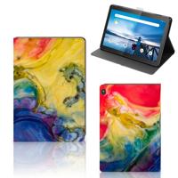 Hoes Lenovo Tablet M10 Watercolor Dark