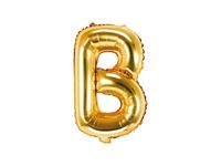 Folieballon Goud Letter 'B' - 35cm