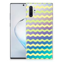 Samsung Galaxy Note 10 Plus TPU bumper Waves Yellow