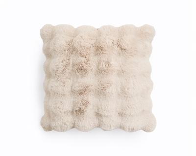 Primaviera Deluxe Pom Rabbit Fur - sierkussen Beige (50 x 50)