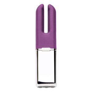 Crave - Duet USB Clitoris Vibrator Paars