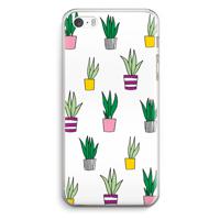 Sanseveria: iPhone 5 / 5S / SE Transparant Hoesje