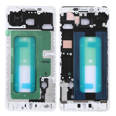 Front behuizing LCD-frame bezel voor Galaxy C7 (wit)