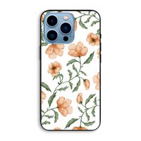 Peachy flowers: iPhone 13 Pro Max Biologisch afbreekbaar hoesje