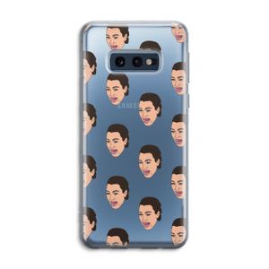 Ugly Cry Call: Samsung Galaxy S10e Transparant Hoesje