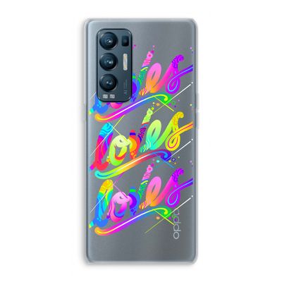 Loves: Oppo Find X3 Neo Transparant Hoesje