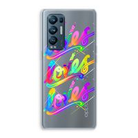 Loves: Oppo Find X3 Neo Transparant Hoesje