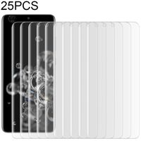25 pc's voor Galaxy S20 Ultra 9H HD 3D Curved Edge Tempered Glass Film (Transparant)
