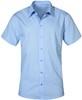 Promodoro E6300 Men´s Poplin Shirt Short Sleeve - Light Blue - 5XL
