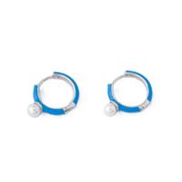 Dames oorbellen Majorica 17350.01.2.E00.000.1 Blauw