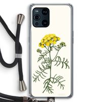 Tansy: Oppo Find X3 Transparant Hoesje met koord