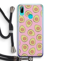 Dancing avocados: Huawei P Smart (2019) Transparant Hoesje met koord