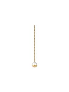 Shihara boucle d'oreille Half Pearl 180° - Métallisé