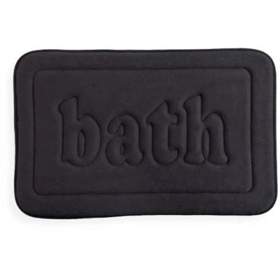 Memory Foam Badmat - TODAY - UTILITY - 40 x 60 cm - Zwart