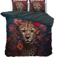 Dreamhouse Leopardo Dekbedovertrek Multi-2-persoons (200 x 200/220 cm)