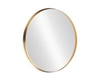 Wandspiegel PORTRAIT 75 cm rond aluminium goud - 48237