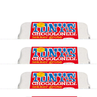 Tony's Chocolonely paaseitjes assorti (24x 12 stuks)