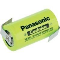 Panasonic Panasonic NiCd-Akku Baby (106583) Speciale oplaadbare batterij C (baby) Z-soldeerlip NiCd 1.2 V 3000 mAh