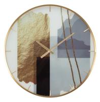 WANDKLOK GLASMOTIEF CM Ø 60X5