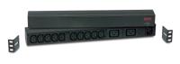 APC Rack PDU, Basic, 0U/1U, 16A, 230V, (10x) C13 (2x) C19, C20 stekker - thumbnail