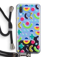 8-bit N°1: Samsung Galaxy A40 Transparant Hoesje met koord