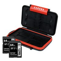 Lexar Duoset met opbergcase 2x 64GB + MCC-2 - thumbnail