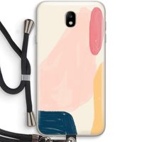 Saturday Flow: Samsung Galaxy J7 (2017) Transparant Hoesje met koord