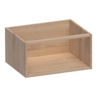 Brauer Flourish - Bijkast - 60 cm - met 1 Opbergvak - Lamellen Eiken Naturel