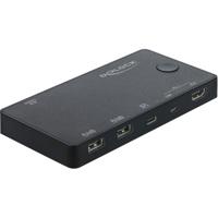 DeLOCK DeLOCK HDMI / USB-C KVM Switch 4K 60 Hz met USB 2.0