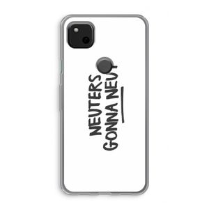 Neuters: Google Pixel 4a Transparant Hoesje