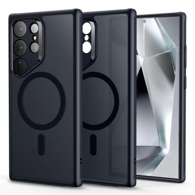 Galaxy S24 Ultra Classic Hybrid Case (HaloLock) - Frosted Black