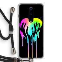 Hold My Heart: OnePlus 8 Transparant Hoesje met koord