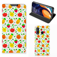 Samsung Galaxy A60 Flip Style Cover Fruits