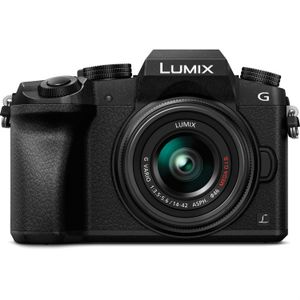 Panasonic LUMIX DMC-G7 zwart + 14-42mm HD II zwart