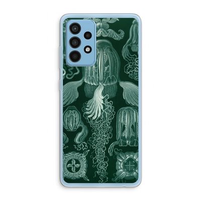 Haeckel Cubomedusae: Samsung Galaxy A52 Transparant Hoesje