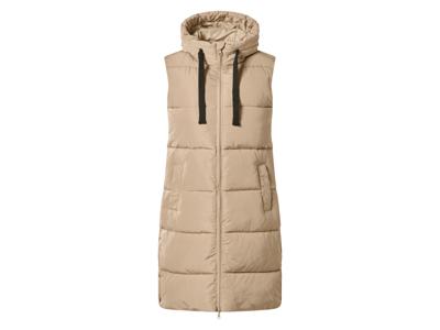esmara Lange dames bodywarmer (Beige, L (44/46))