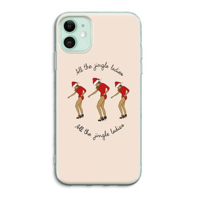Jingle Ladies: iPhone 11 Transparant Hoesje