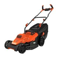 BLACK & DECKER Grasmaaier 38cm 1600W - Fiets met handvat BEMW471BH